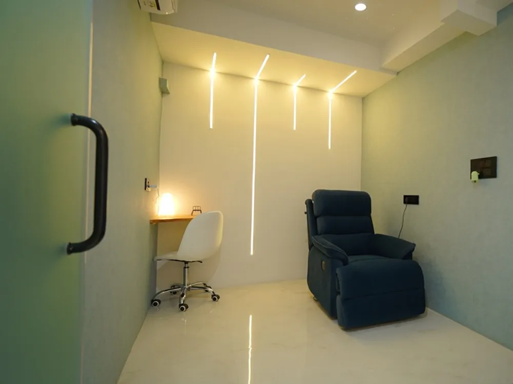 Inside El Cielo — a reset pod at La Vida Rose, Pune